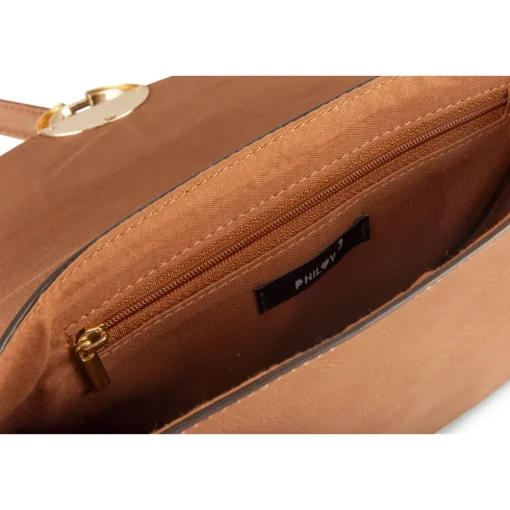 Sac à Main MARRON Femme Motif Uni