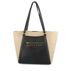 Sac à Main NOIR Femme Motif Uni