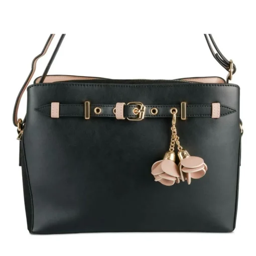 Sac à Main NOIR Femme Motif Uni