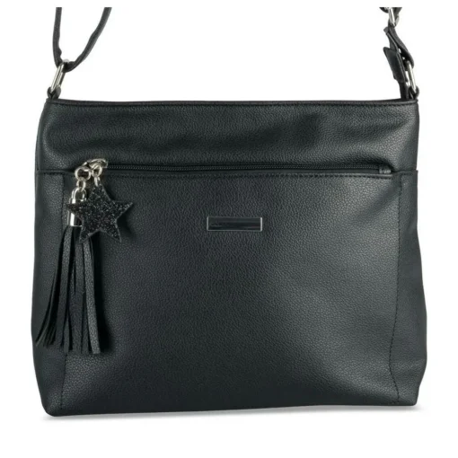 Sac à Main NOIR Femme Motif Uni