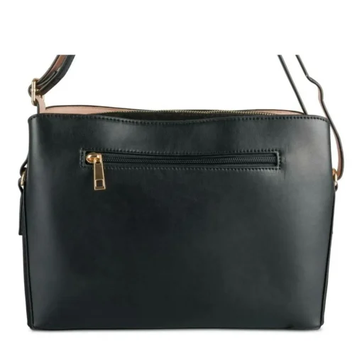 Sac à Main NOIR Femme Motif Uni