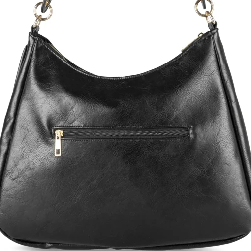 Sac à Main NOIR Femme Motif Uni
