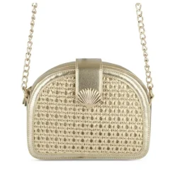 Sac à Main OR Femme Motif Tressé