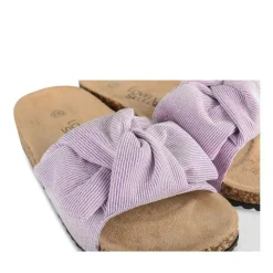 Sandales Liège VIOLET Fille Motif Paillettes A Enfiler