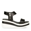 Sandales NOIR Femme CUIR