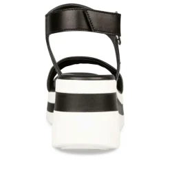 Sandales NOIR Femme CUIR