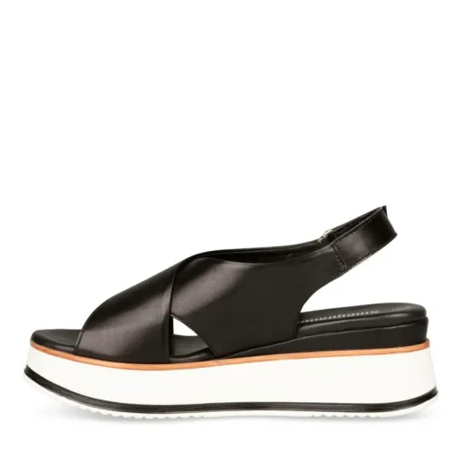 Sandales NOIR Femme CUIR