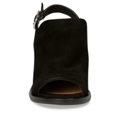 Sandales NOIR Femme CUIR Boucle