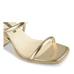 Sandales OR Femme Motif Uni A Enfiler