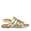 Sandales OR Fille Motif Iridescent Boucle