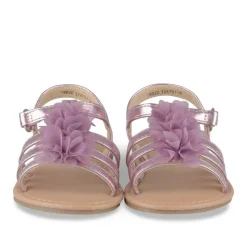 Sandales ROSE Fille Motif Uni Scratch