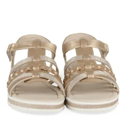 Sandales ROSE Fille Motif Paillettes Scratch