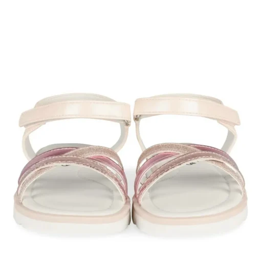 Sandales ROSE Fille Motif Iridescent Scratch