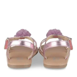 Sandales ROSE Fille Motif Uni Scratch