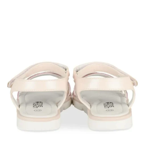 Sandales ROSE Fille Motif Iridescent Scratch