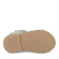 Sandales Sandales BLANC Fille CUIR Motif Iridescent Scratch