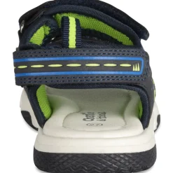 Sandales Sport BLEU Garçon Motif Animal Scratch
