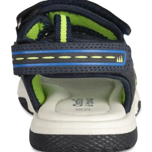 Sandales Sport BLEU Garçon Motif Animal Scratch
