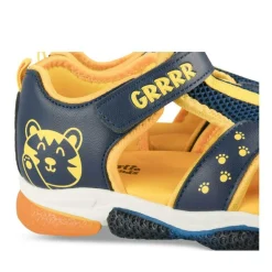 Sandales Sport BLEU Garçon Motif Uni A Enfiler