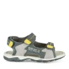 Sandales Sport GRIS Garçon Motif Multicolore Scratch