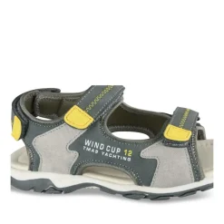 Sandales Sport GRIS Garçon Motif Multicolore Scratch