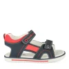 Sandales Sport MARINE Garçon Motif Multicolore Scratch