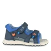 Sandales Sport MARINE Garçon Motif Uni Scratch