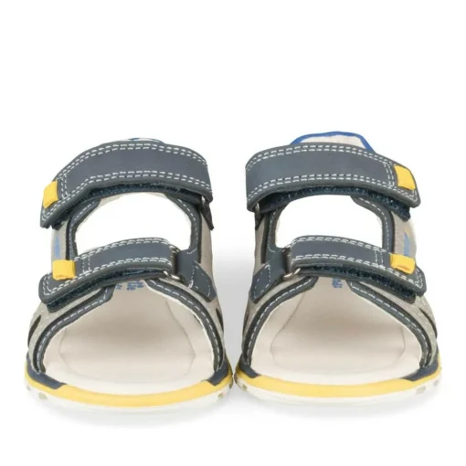 Sandales Sport MARINE Garçon Motif Multicolore Scratch