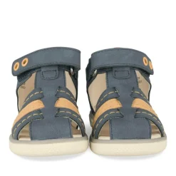 Sandales Sport MARINE Garçon Motif Multicolore Scratch