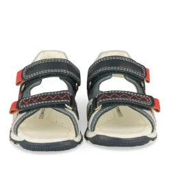 Sandales Sport MARINE Garçon Motif Multicolore Scratch