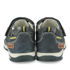 Sandales Sport MARINE Garçon Motif Uni Scratch
