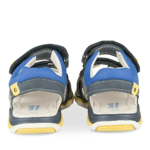 Sandales Sport MARINE Garçon Motif Multicolore Scratch