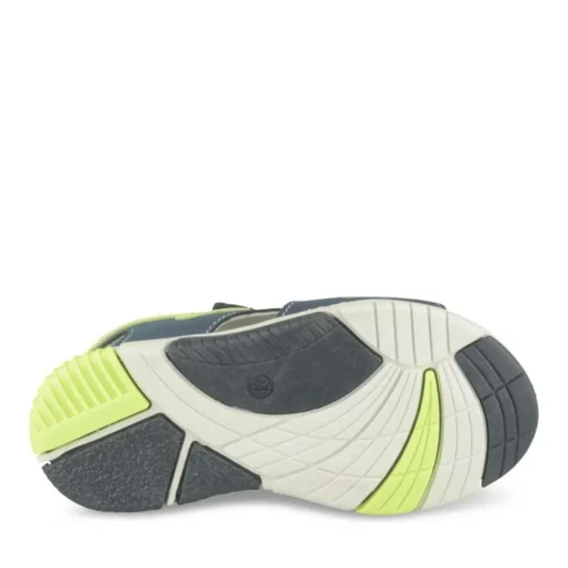 Sandales Sport MARINE Garçon Motif Uni Scratch