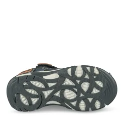 Sandales Sport MARINE Garçon Motif Uni Scratch