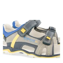 Sandales Sport MARINE Garçon Motif Multicolore Scratch