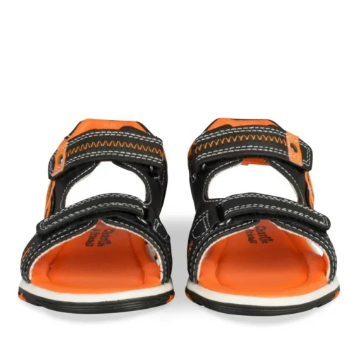 Sandales Sport NOIR Garçon Motif Multicolore Scratch