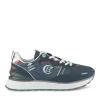 Sneakers Running MARINE Homme Motif Uni Lacets