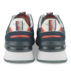 Sneakers Running MARINE Homme Motif Uni Lacets
