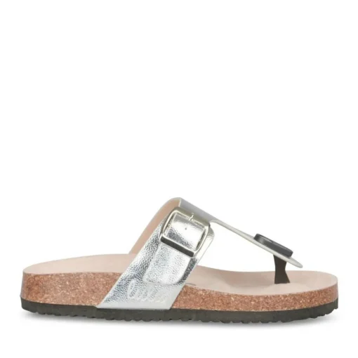 Tongs Entredoigt ARGENT Femme