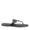 Tongs Entredoigt NOIR Femme Motif Paillettes A Enfiler