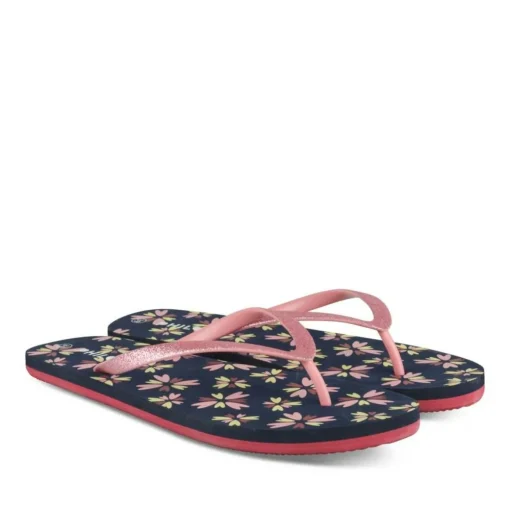 Tongs MARINE Femme Motif Uni A Enfiler