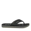 Tongs NOIR Homme Motif Uni A Enfiler