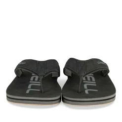 Tongs NOIR Homme Motif Uni A Enfiler