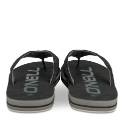 Tongs NOIR Homme Motif Uni A Enfiler