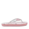 Tongs Plage ROSE Fille Motif Dinosaure A Enfiler