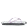 Tongs Plage VIOLET Fille Motif Paillettes A Enfiler