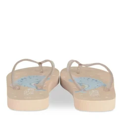 Tongs ROSE Fille Motif Animal A Enfiler